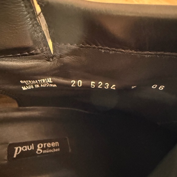 Paul Green Leather Heel Ankle Boots, Size 9.5 US EUC - Picture 3 of 11